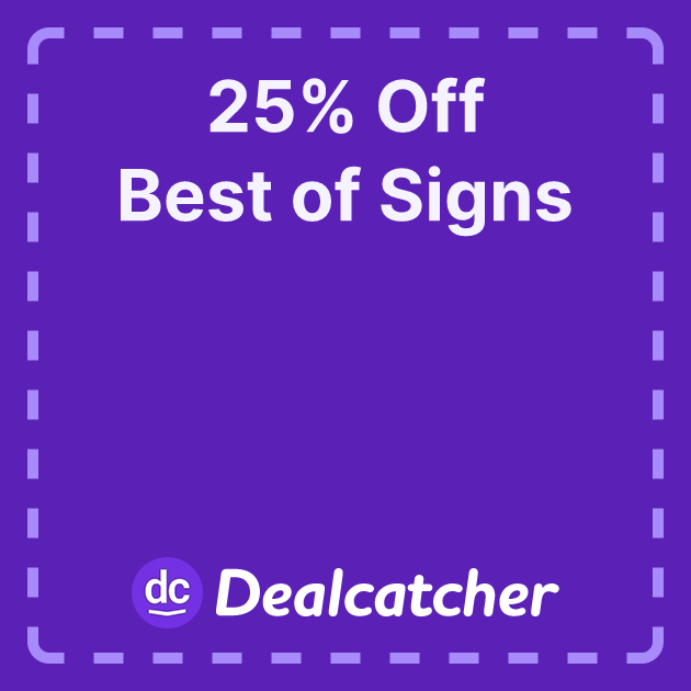 Valid Best of Signs Promo Code 30 Off Coupon (September 2024)