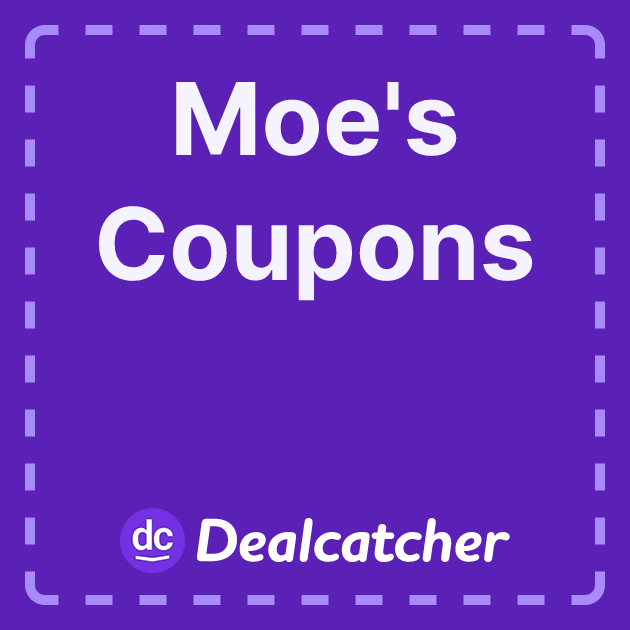 Moe s Promo Codes Coupons November 2024