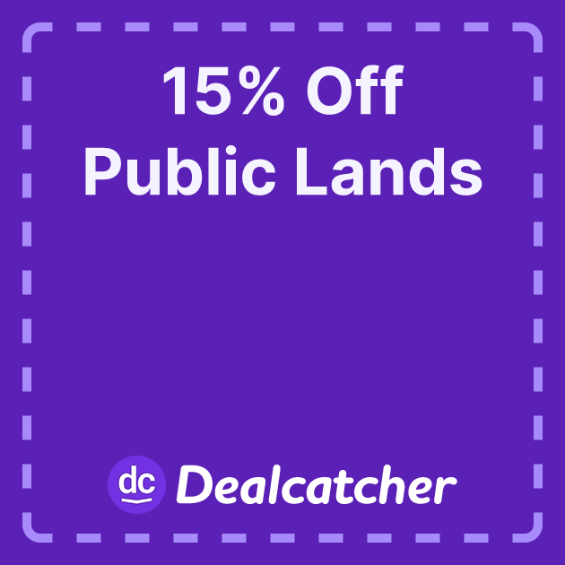Public Lands Promo Codes 15 Off Coupon (March 2025)
