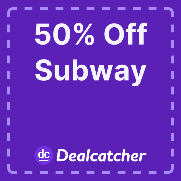 Subway Promo Codes 50 Off Coupon (March 2025)