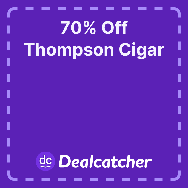 Valid Thompson Cigar Promo Code 70 Off Coupon (October 2024)