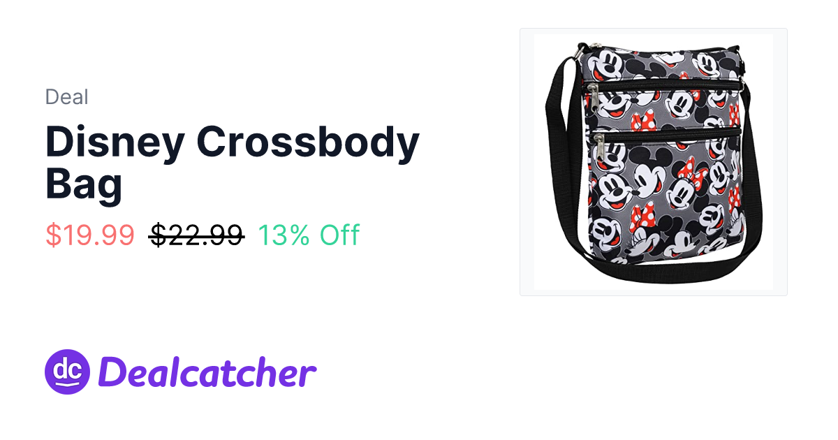 Amazon - Disney Crossbody Bag $19.99