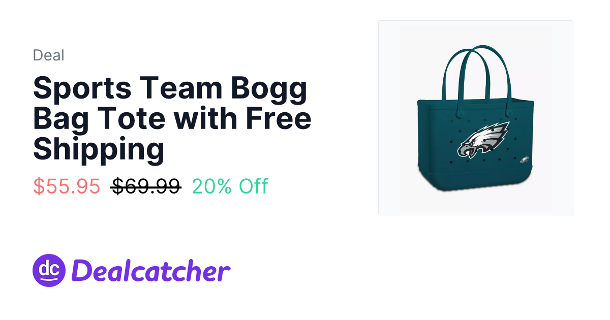 Macy's - Sports Team Bogg Bag Tote with Free Shipping $55.95