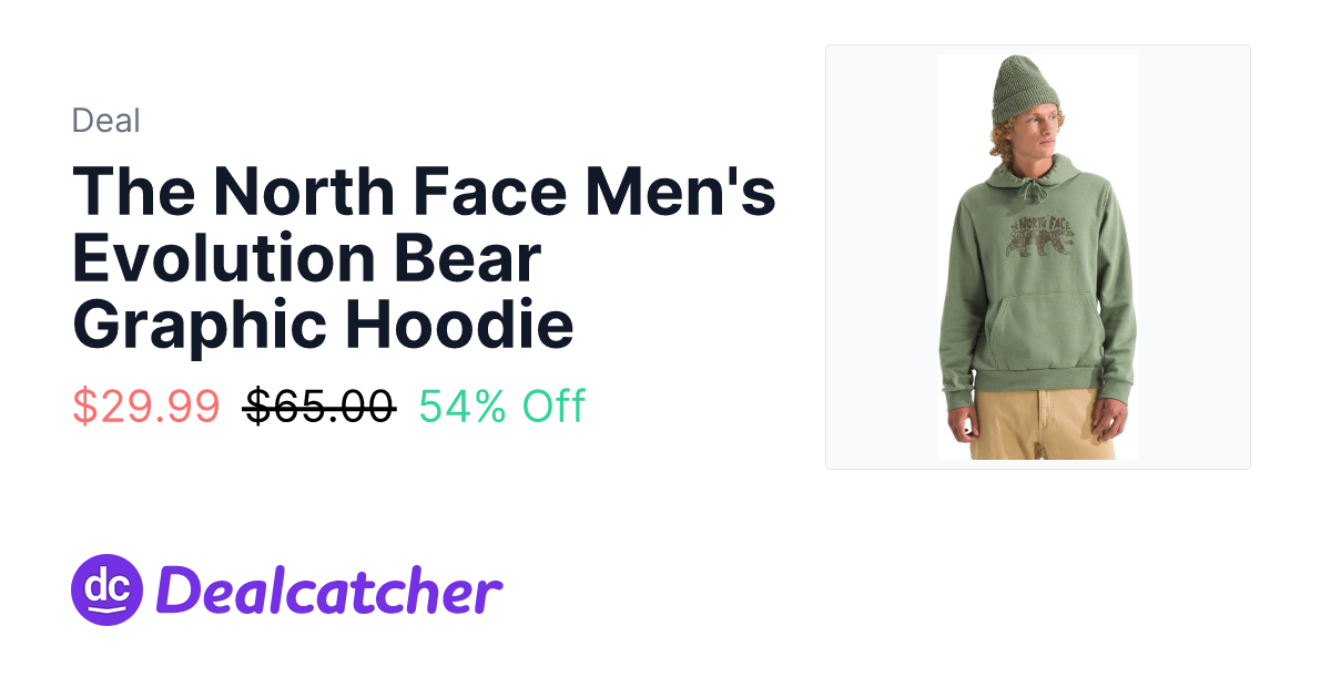 Al's Sports - The North Face Men's Evolution Bear Graphic Hoodie $29.99
