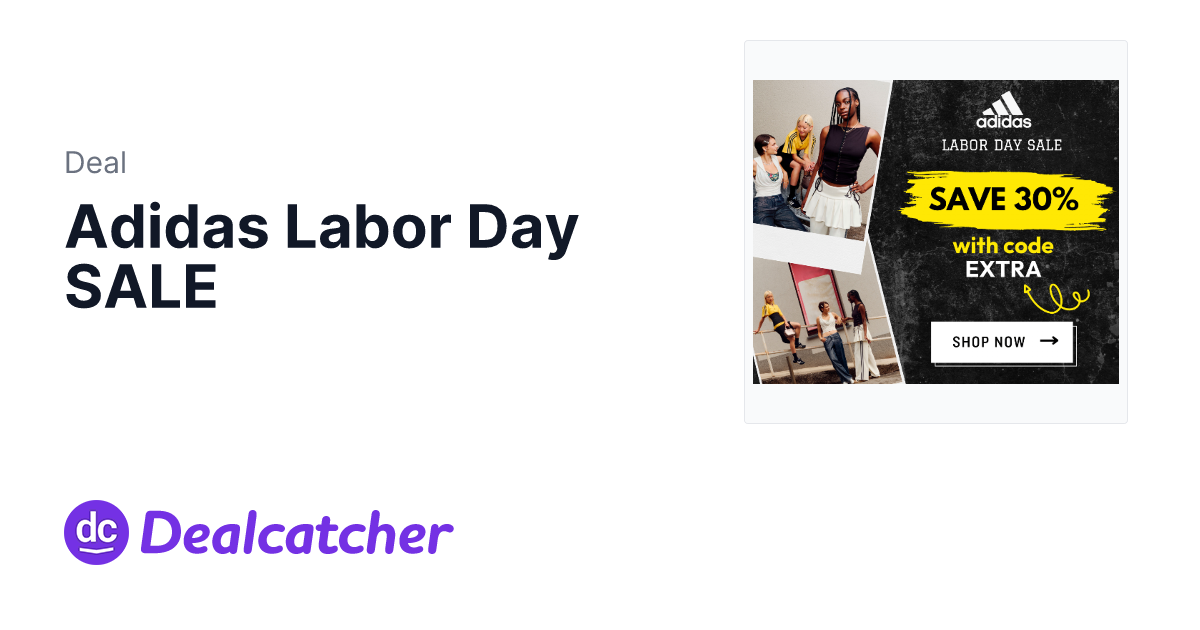 Adidas - Adidas Labor Day SALE