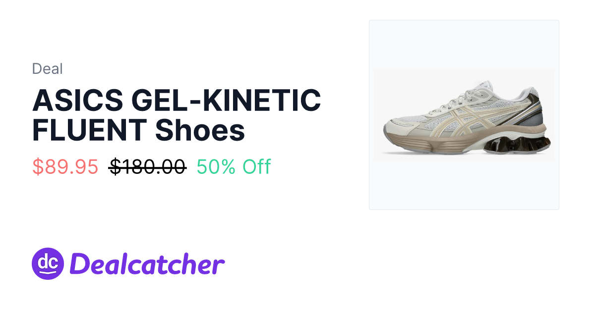 Asics - ASICS GEL-KINETIC FLUENT Shoes $89.95