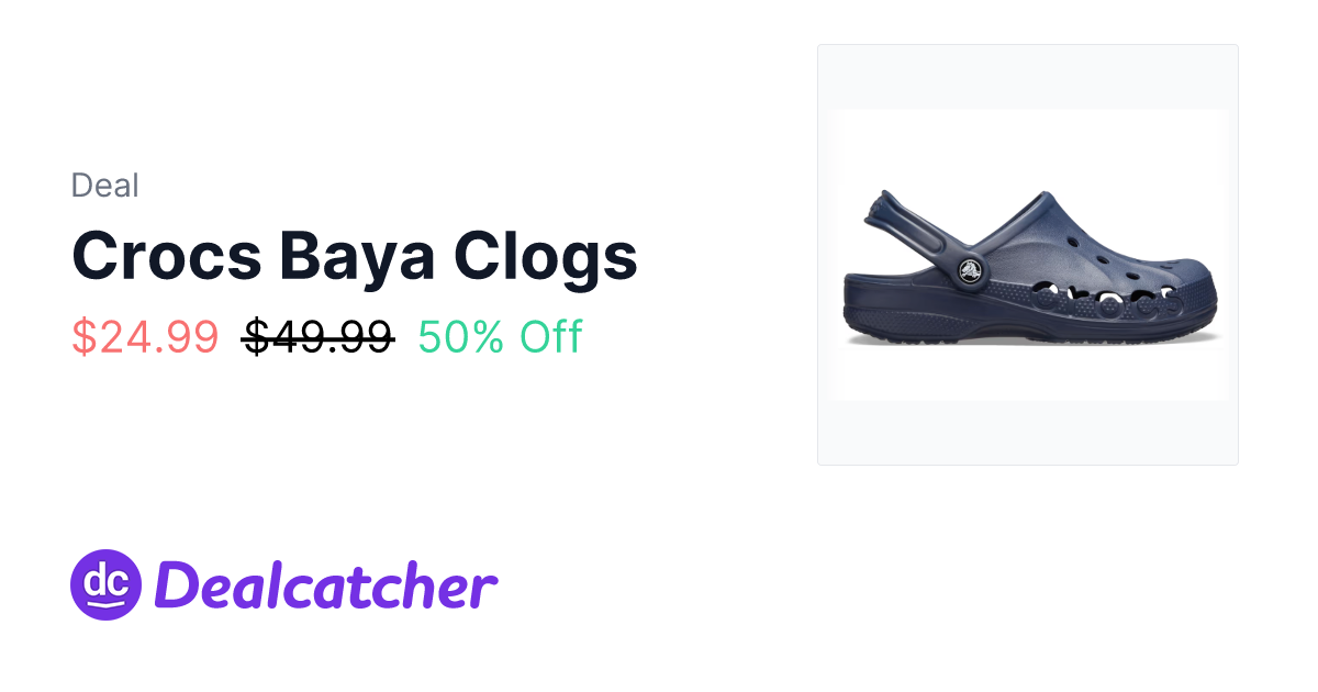 Crocs - Crocs Baya Clogs $24.99