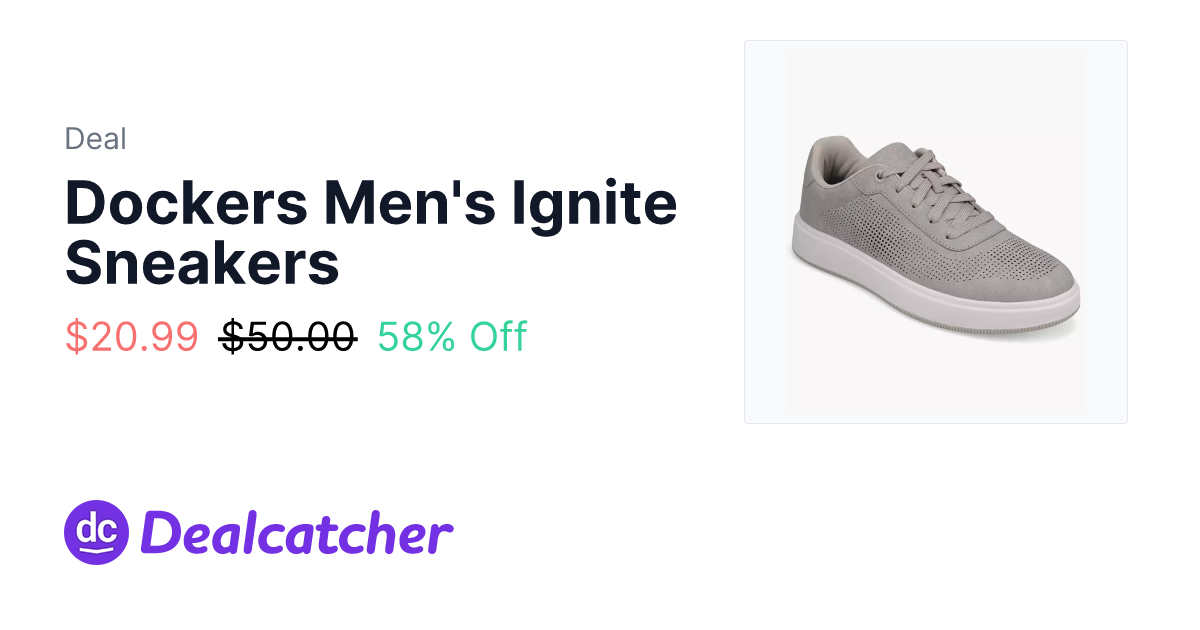 Macy's - Dockers Men's Ignite Sneakers $20.99