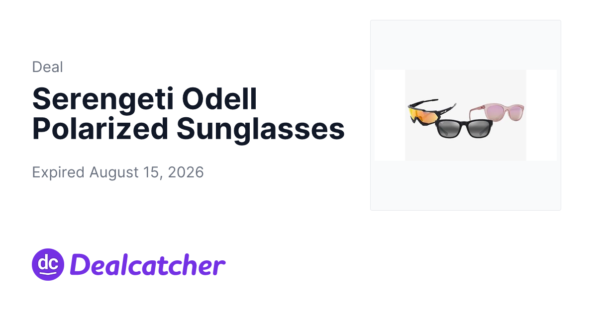 Woot - Serengeti Odell Polarized Sunglasses