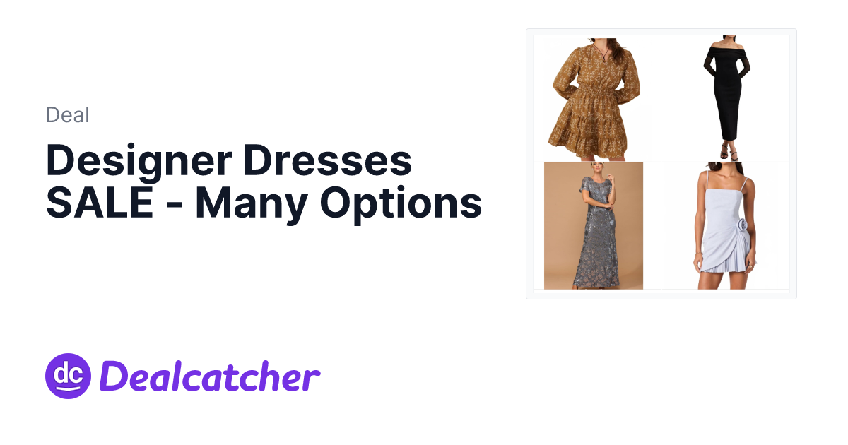 Shop Simon - Designer Dresses SALE - Many Options