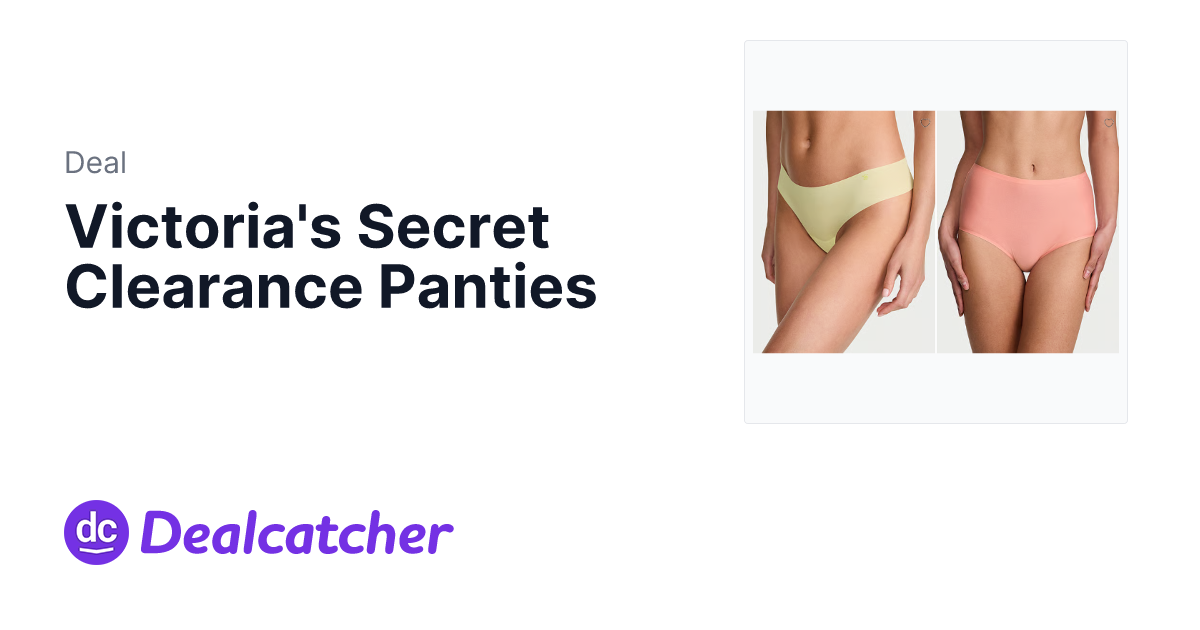 Victoria's Secret - Victoria's Secret Clearance Panties
