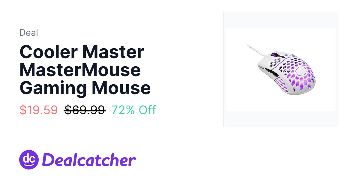 Woot - Cooler Master MasterMouse Gaming Mouse $19.59
