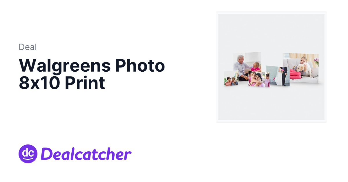 Walgreens Photo - Walgreens Photo 8x10 Print