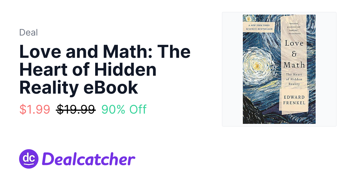 Amazon - Love and Math: The Heart of Hidden Reality eBook $1.99