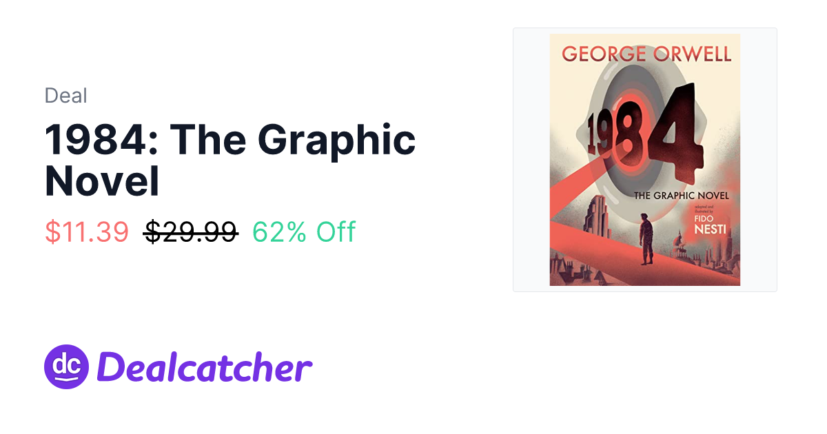Amazon - 1984: The Graphic Novel $11.39