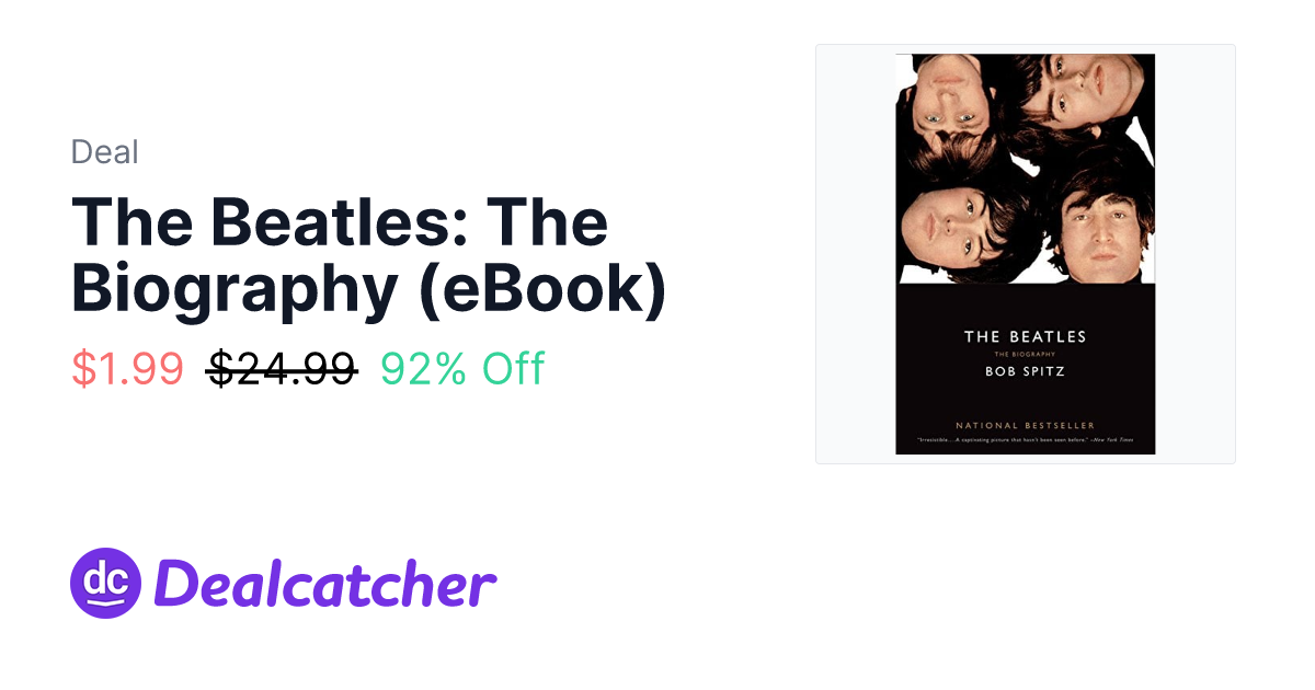 Amazon - The Beatles: The Biography (eBook) $1.99