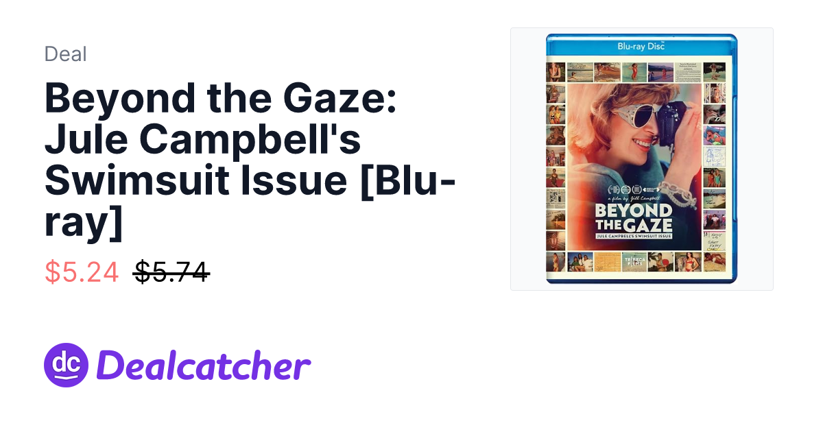 Amazon - Beyond the Gaze: Jule Campbell's Swimsuit Issue [Blu-ray] $5.24