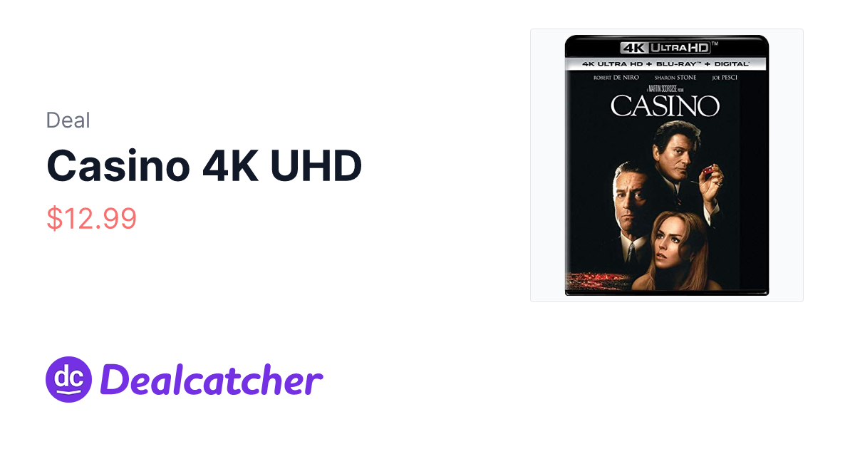 Amazon - Casino 4K UHD $12.99