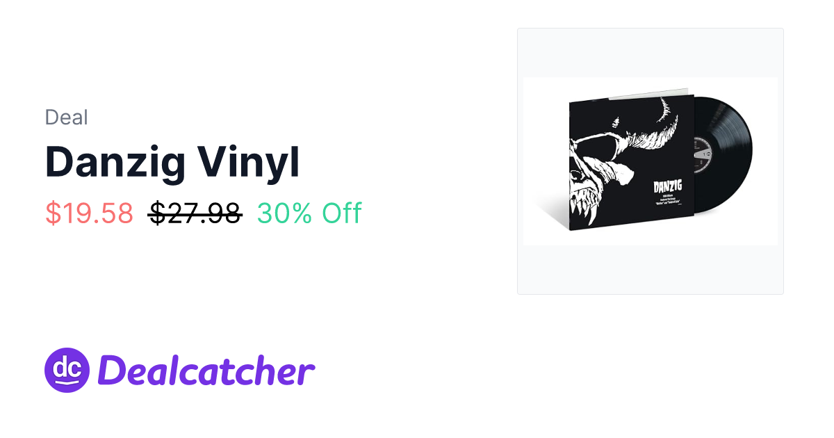 Amazon - Danzig Vinyl $19.58