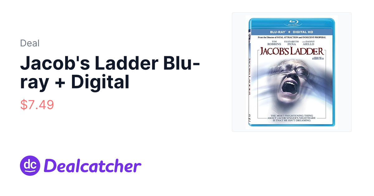 Amazon - Jacob's Ladder Blu-ray + Digital $7.49