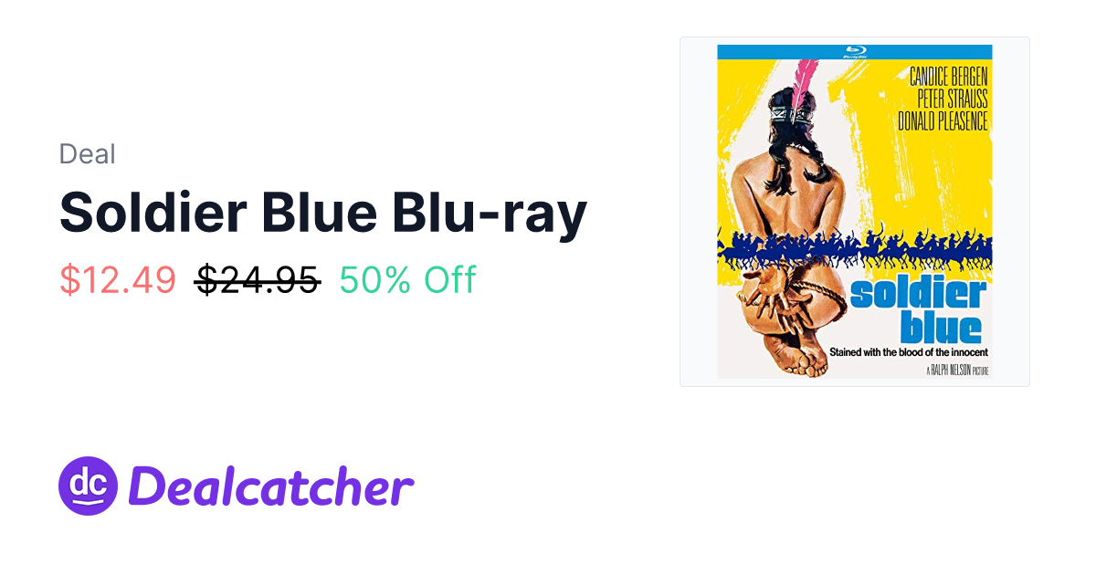 Amazon - Soldier Blue Blu-ray $12.49