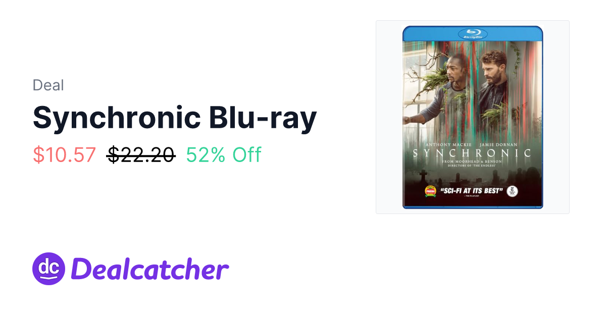 Amazon - Synchronic Blu-ray $10.57