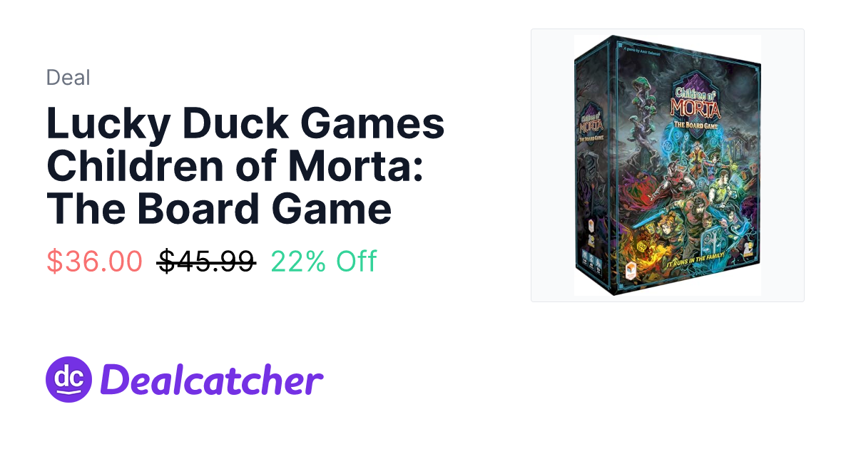 Amazon - Lucky Duck Games Children of Morta: The Board Game $36.00