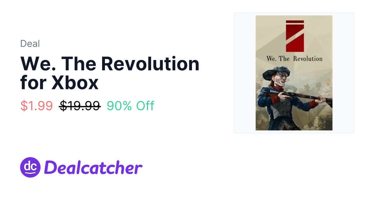 Xbox - We. The Revolution for Xbox $1.99