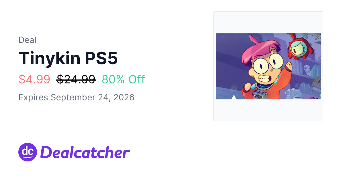PlayStation Store - Tinykin PS5 $4.99