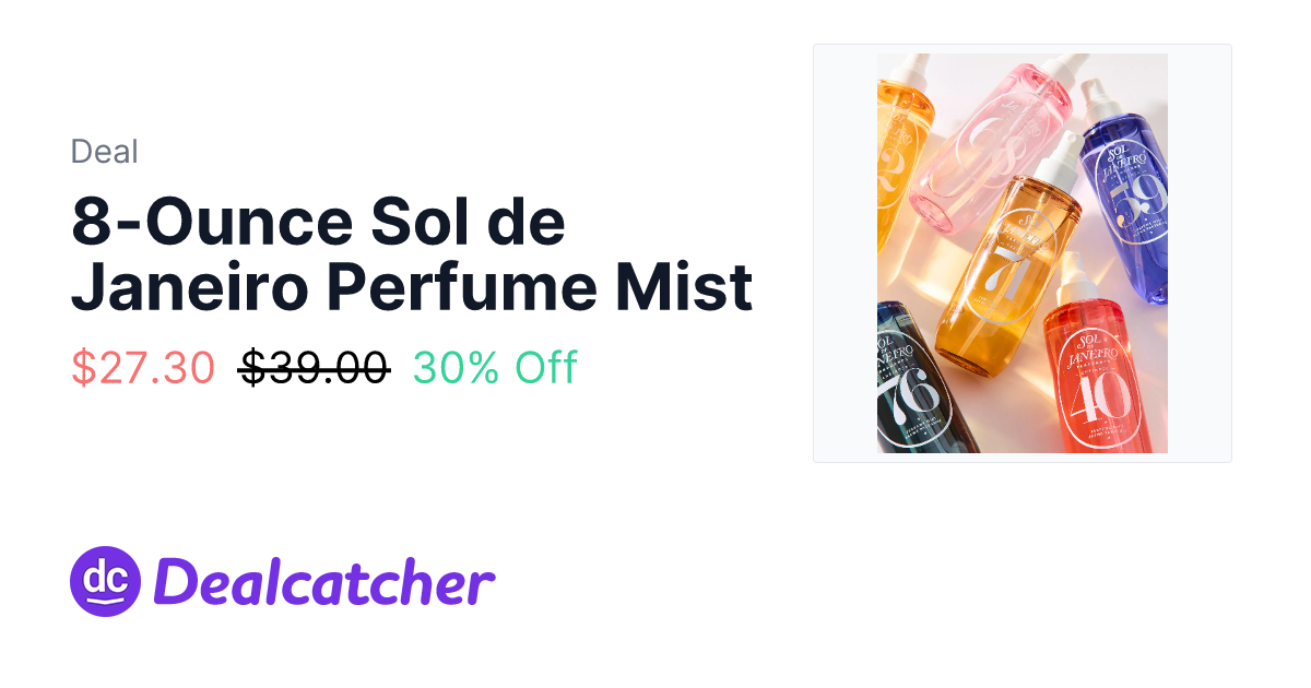 Urban Outfitters - 8-Ounce Sol de Janeiro Perfume Mist $27.30