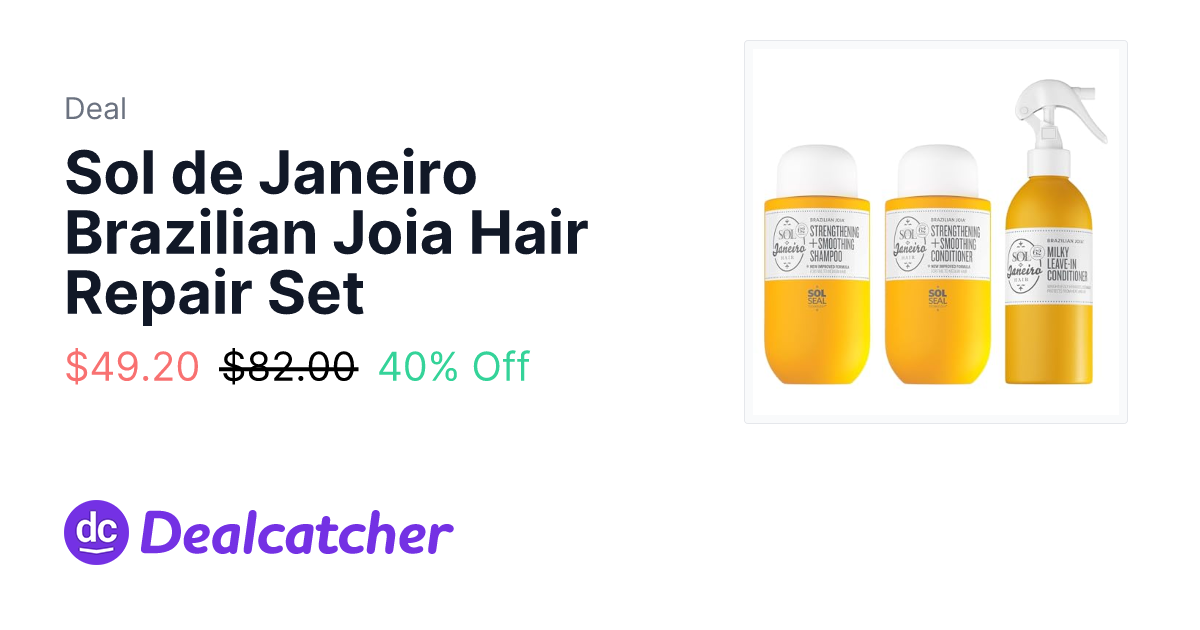 Amazon - Sol de Janeiro Brazilian Joia Hair Repair Set $49.20