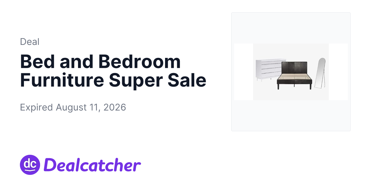 Woot - Bed and Bedroom Furniture Super Sale