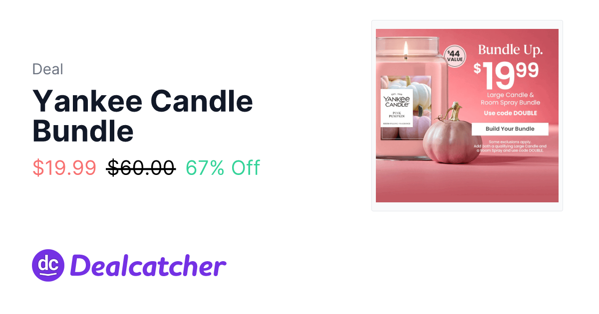 Yankee Candle - Yankee Candle Bundle $19.99
