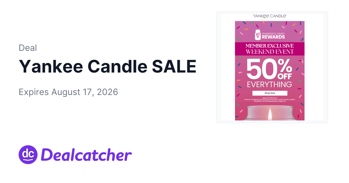 Yankee Candle - Yankee Candle SALE