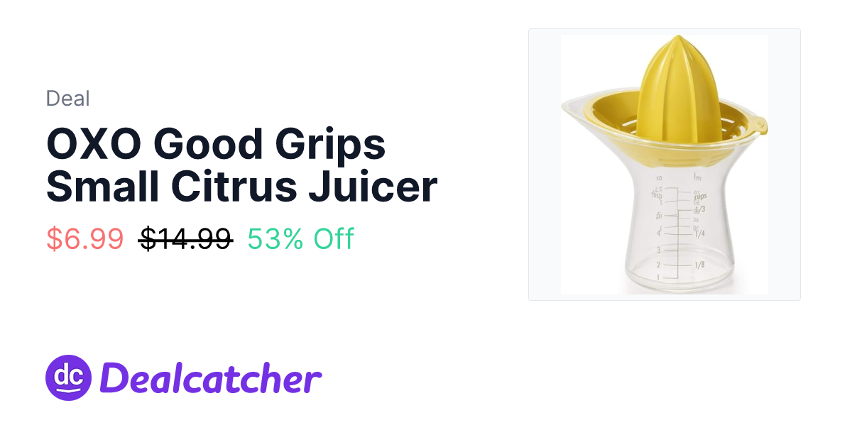 Amazon - OXO Good Grips Small Citrus Juicer $6.99