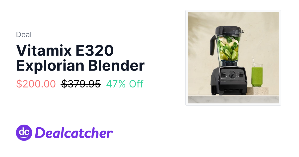 Vitamix - Vitamix E320 Explorian Blender $200.00
