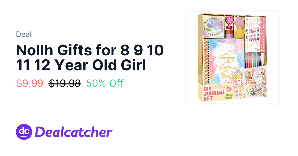 Amazon - Nollh Gifts for 8 9 10 11 12 Year Old Girl $9.99