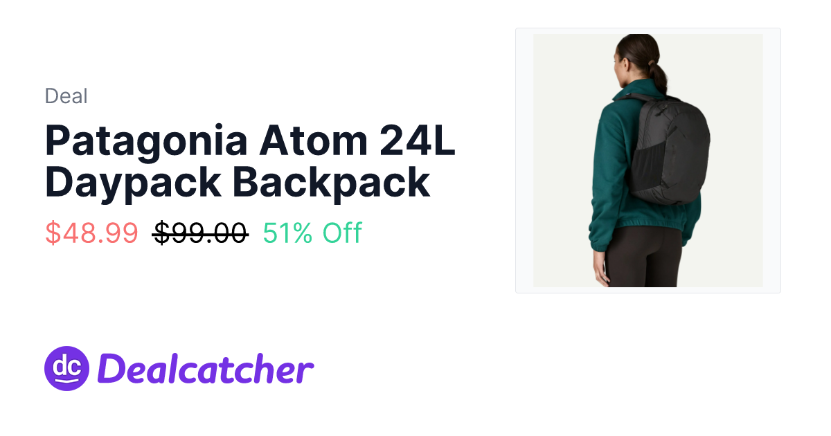 Patagonia - Patagonia Atom 24L Daypack Backpack $48.99