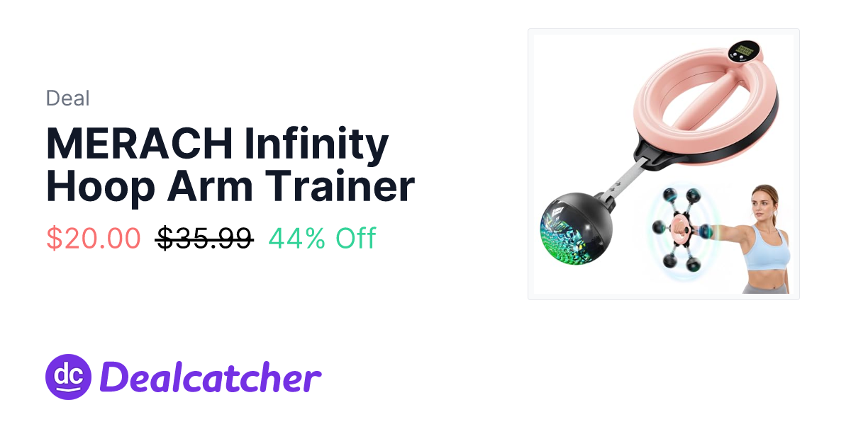 Amazon - MERACH Infinity Hoop Arm Trainer $20.00
