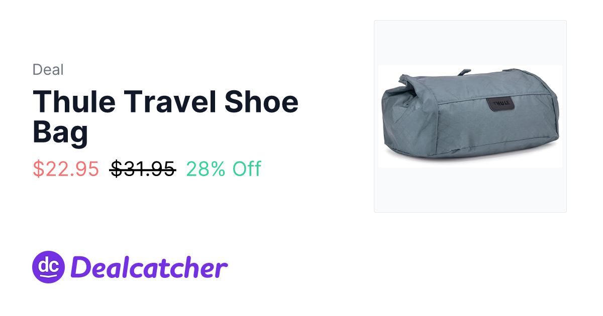 Amazon - Thule Travel Shoe Bag $22.95
