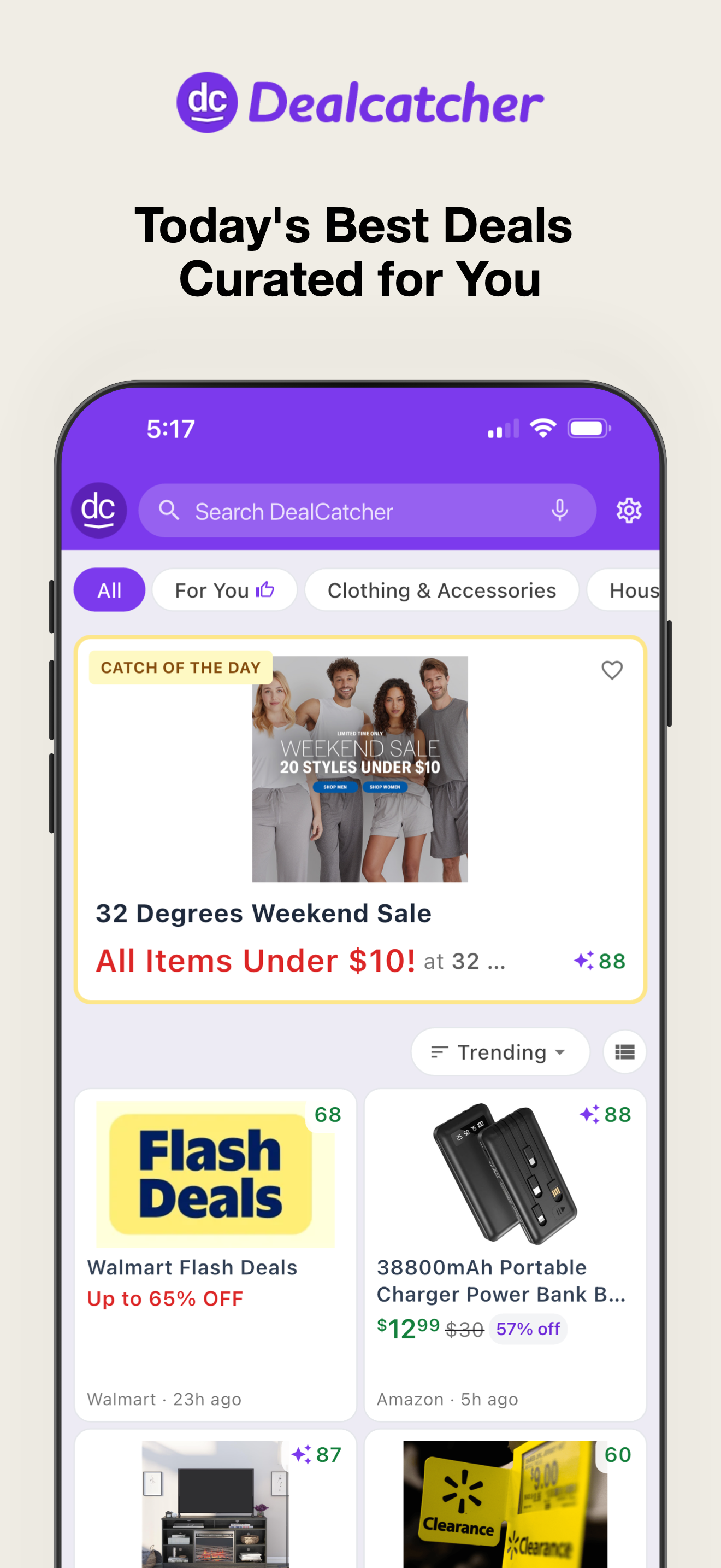 DealCatcher app screenshot