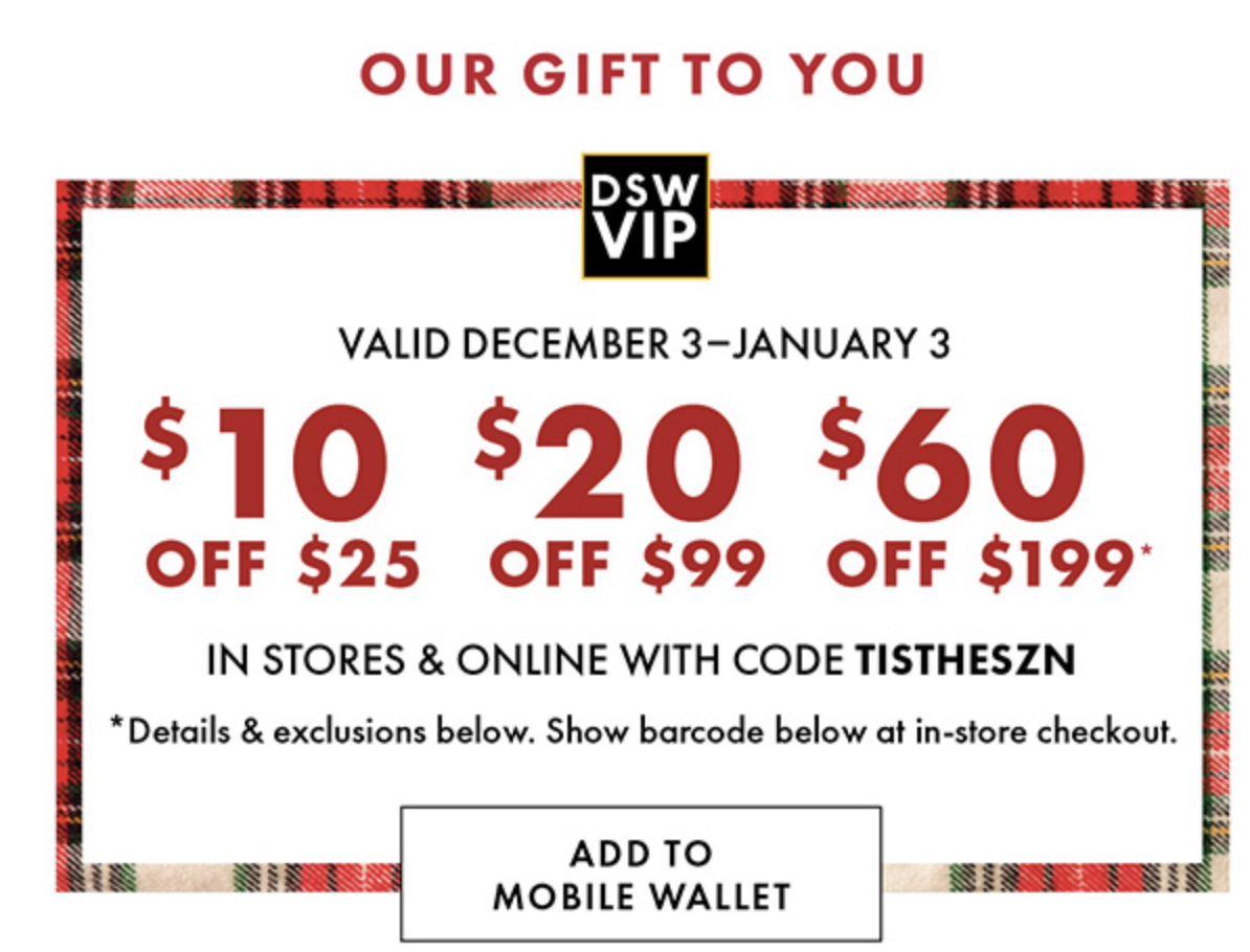 Dsw Free Printable Coupons